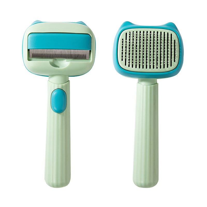 Pet Deshedding Brush Dematting Comb Hair Grooming Tool
