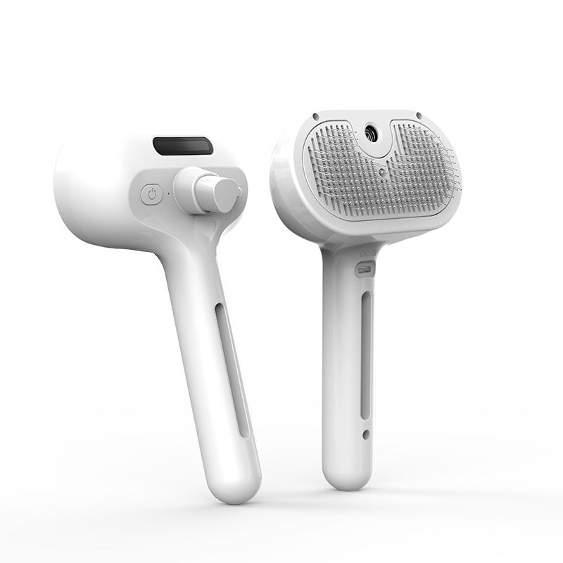 Self-Cleaning Pet Comb Hair Remover Brush With Mist