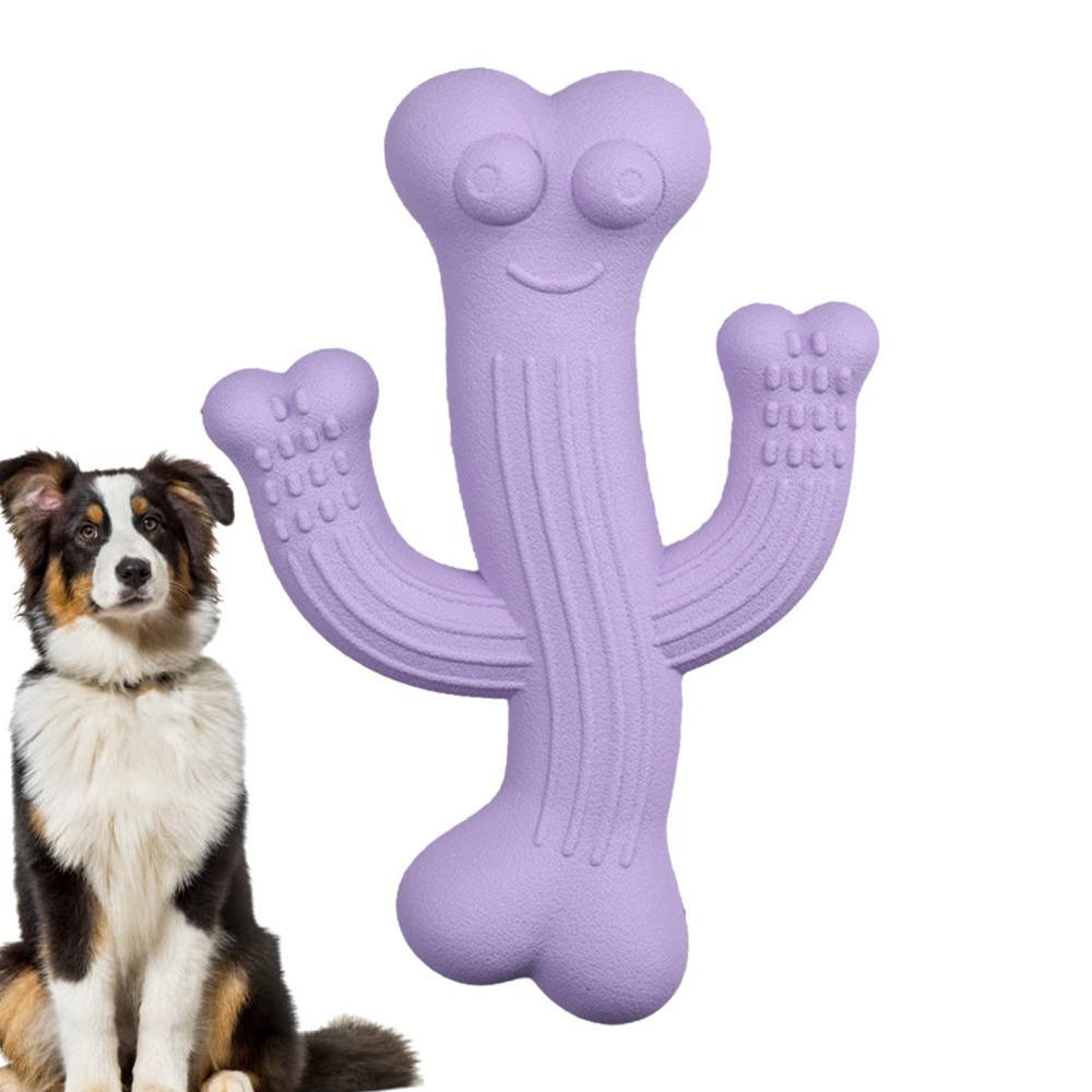 Durable Cactus-Shaped Interactive Pet Chew Toy