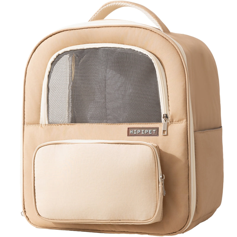 Breathable Pet Travel Backpack With Mesh Window Comfort