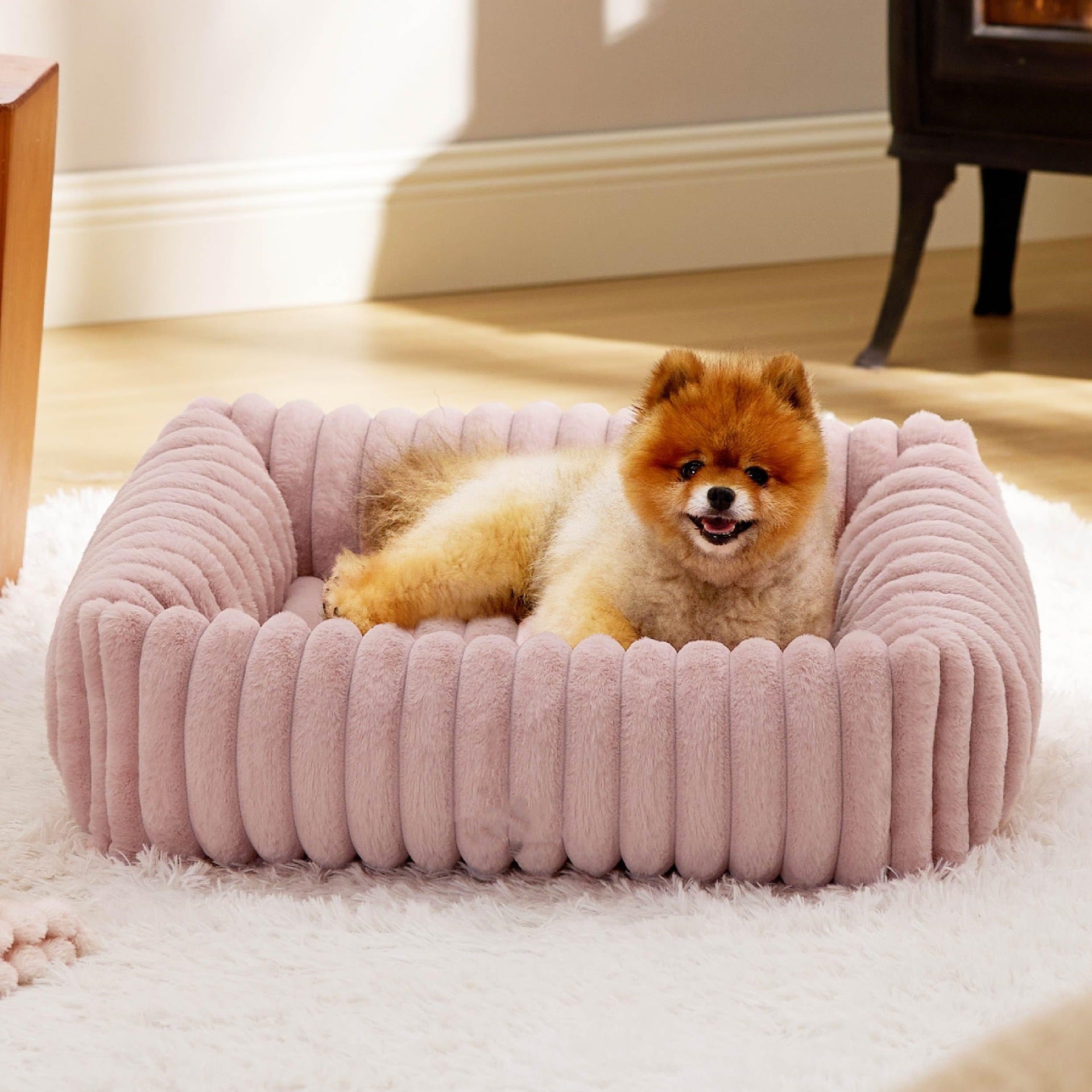 All-Season Plush Pet Bed Warm Comfortable House