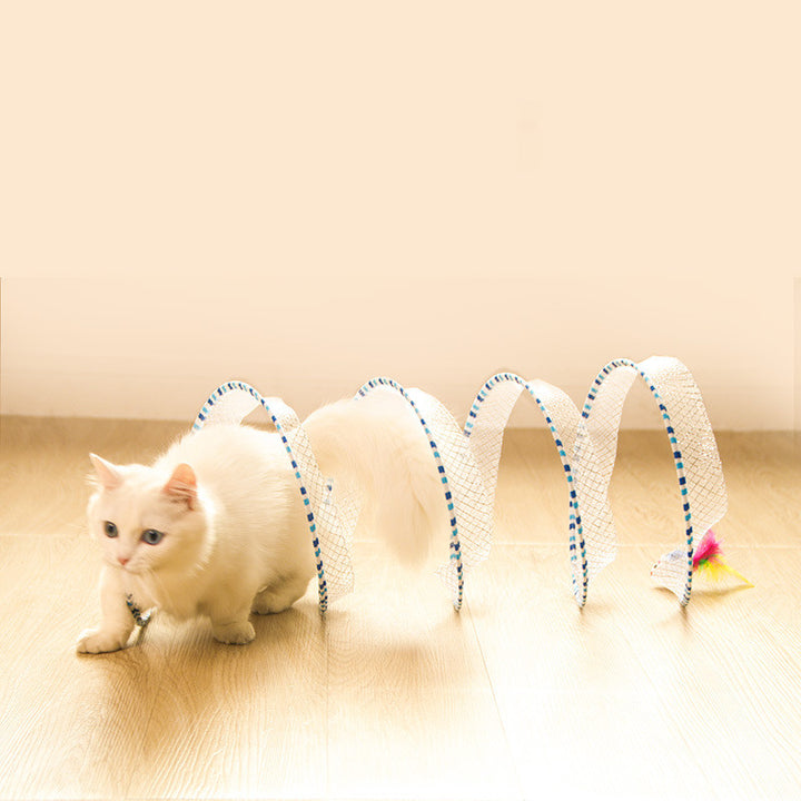 Foldable Pet Cat Tunnel Storage Toy