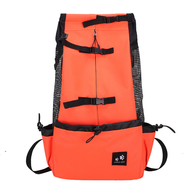 Double Shoulder Portable Pet Travel Carrier Backpack