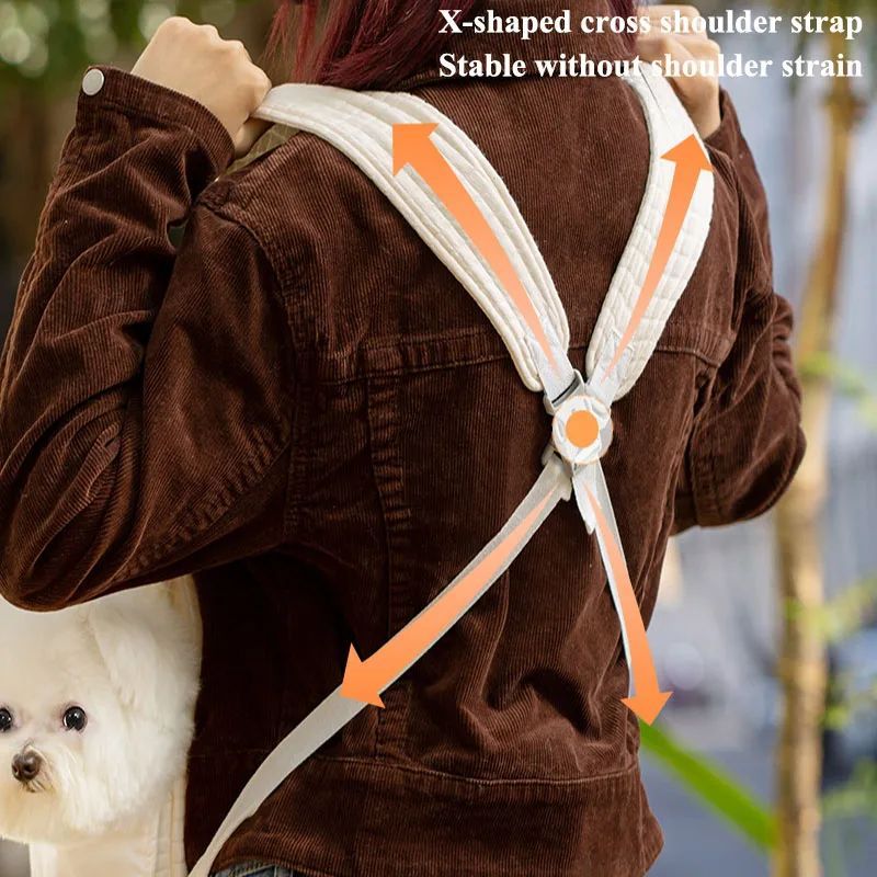 Breathable Pet Backpack Carrier For Outdoor Travel And Comfort
