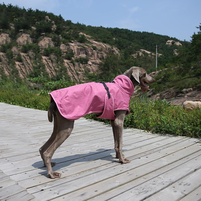 Insulated Pet Shell Jacket Winter Outdoor Ski Suit