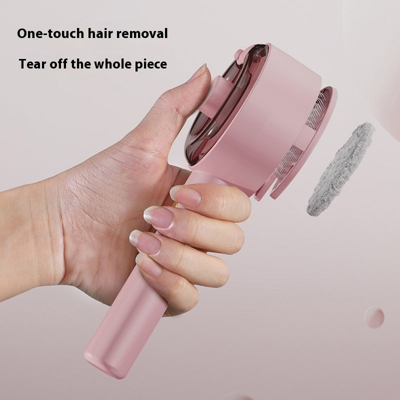Self-Cleaning Pet Hair Remover Brush Steam Grooming Tool