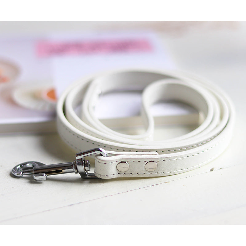 Adjustable Pet Leash With Comfortable Collar Set