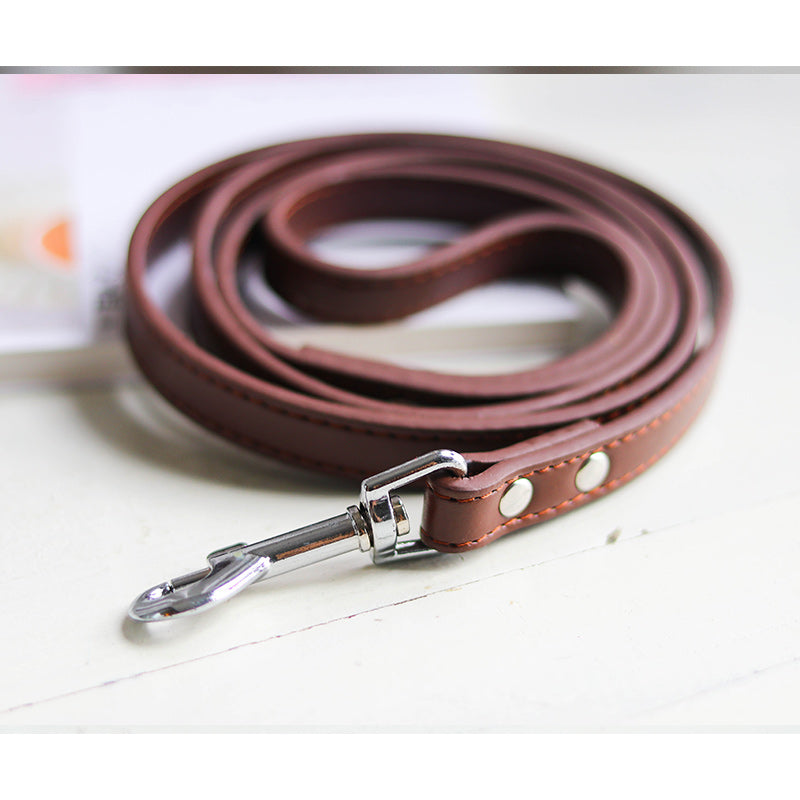 Adjustable Pet Leash With Comfortable Collar Set