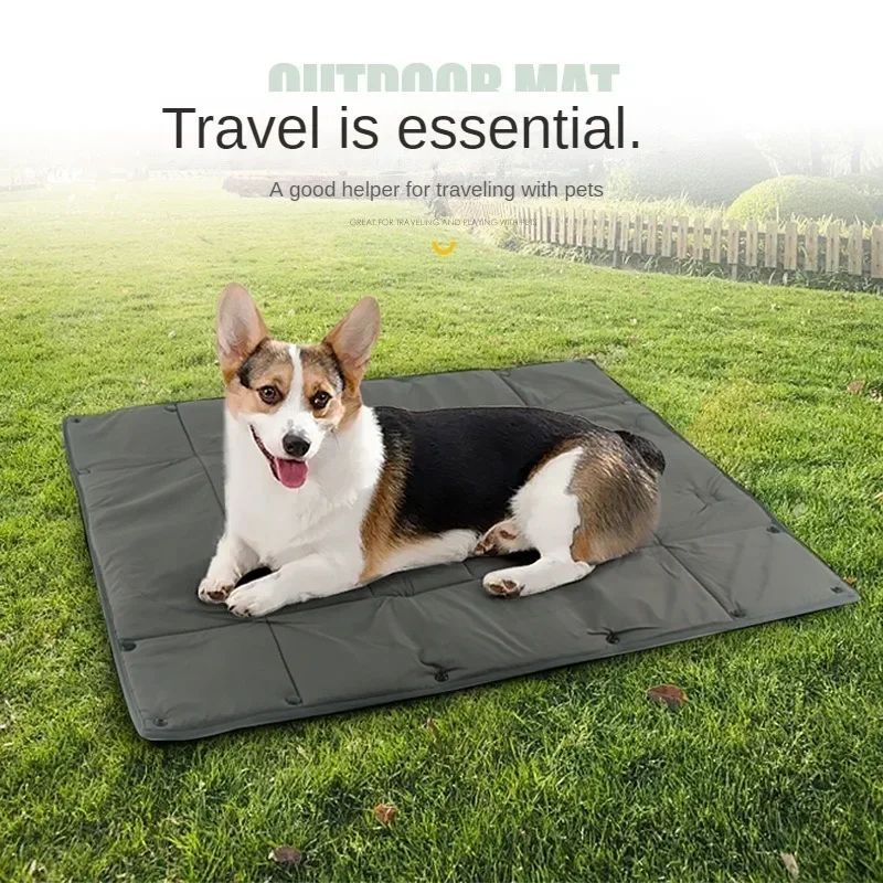 3-in-1 Portable Pet Travel Bed Carrier With Cushion