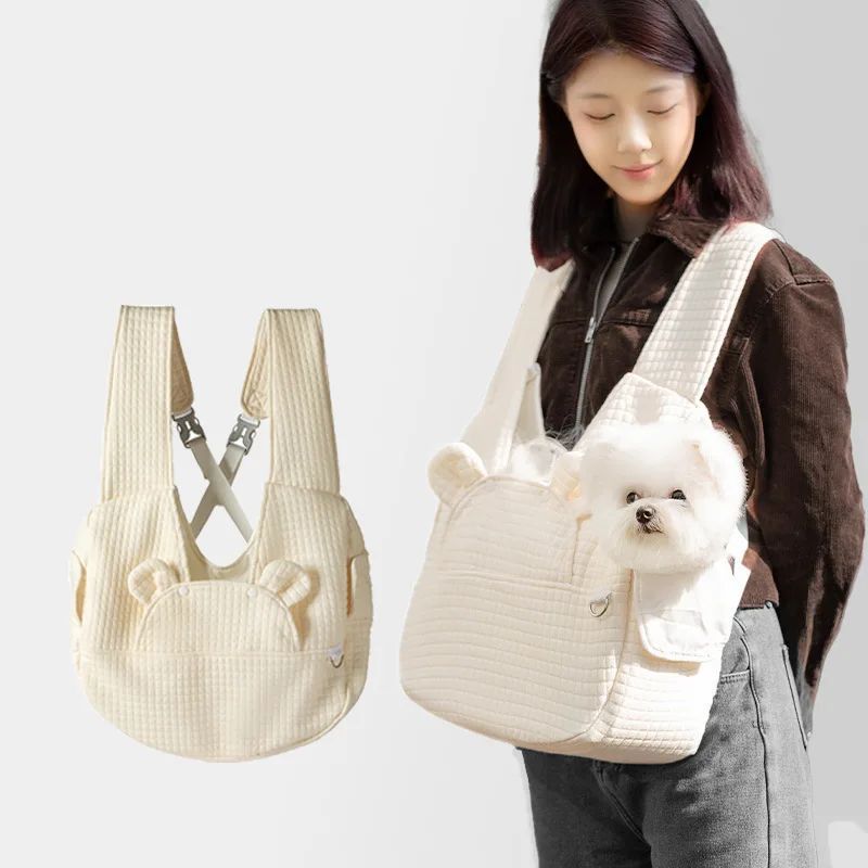 Breathable Pet Backpack Carrier For Outdoor Travel And Comfort
