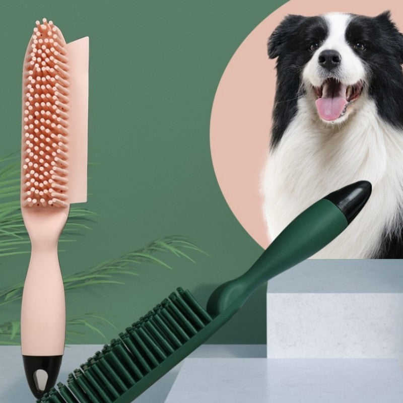 Pet Hair Remover Brush Grooming Comb And Massage Tool