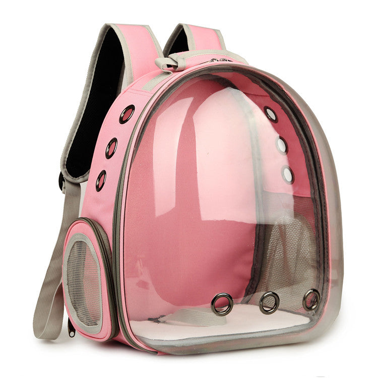 Portable Pet Backpack Carrier Bubble Capsule 360° Viewing