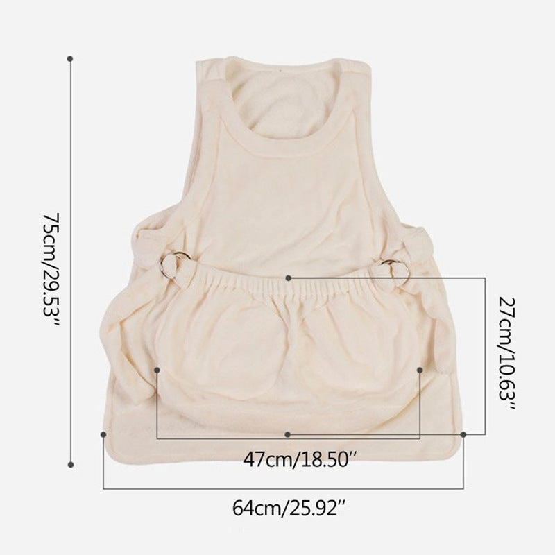 Outdoor Small Pet Carrier Apron For Travel And Walking
