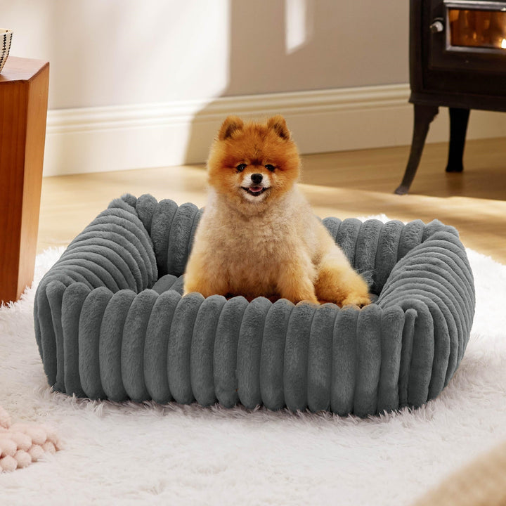 All-Season Plush Pet Bed Warm Comfortable House