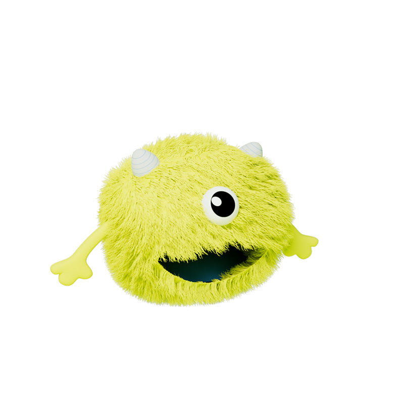Fluffy Round Calming Pet Bed Non-Slip Plush