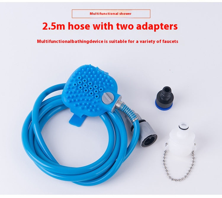 Pet Bathing Gloves Silicone Massage Handheld Shower Brush