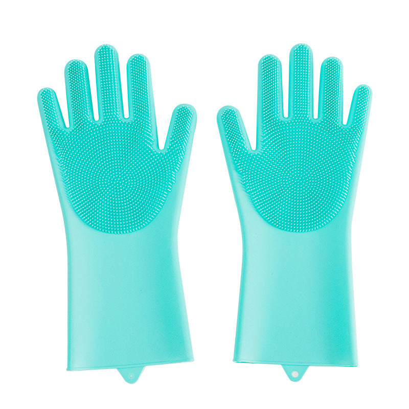 Pet Grooming Brush Silicone Hair Removal Massage Glove