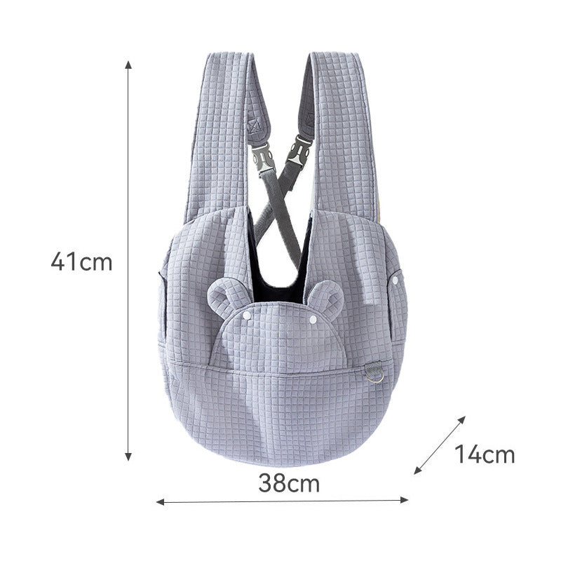 Breathable Pet Backpack Carrier For Outdoor Travel And Comfort