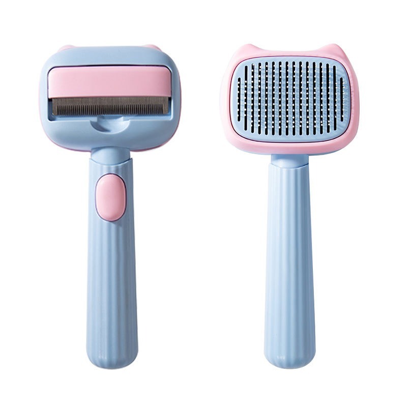 Pet Deshedding Brush Dematting Comb Hair Grooming Tool