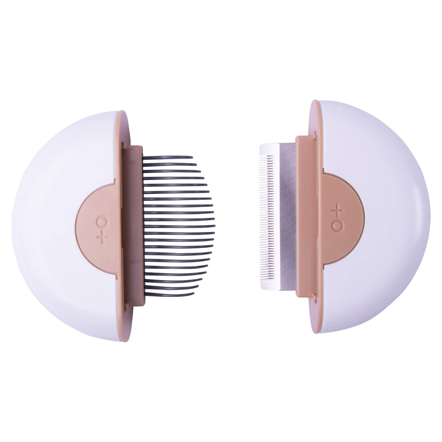 Pet Grooming Comb Steel Brush For Hair Removal And Detangling