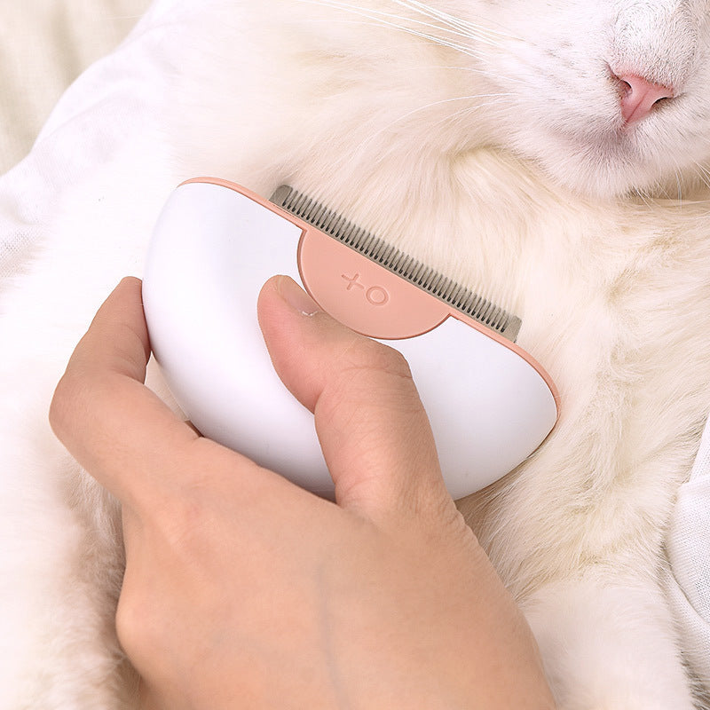 Pet Grooming Comb Steel Brush For Hair Removal And Detangling