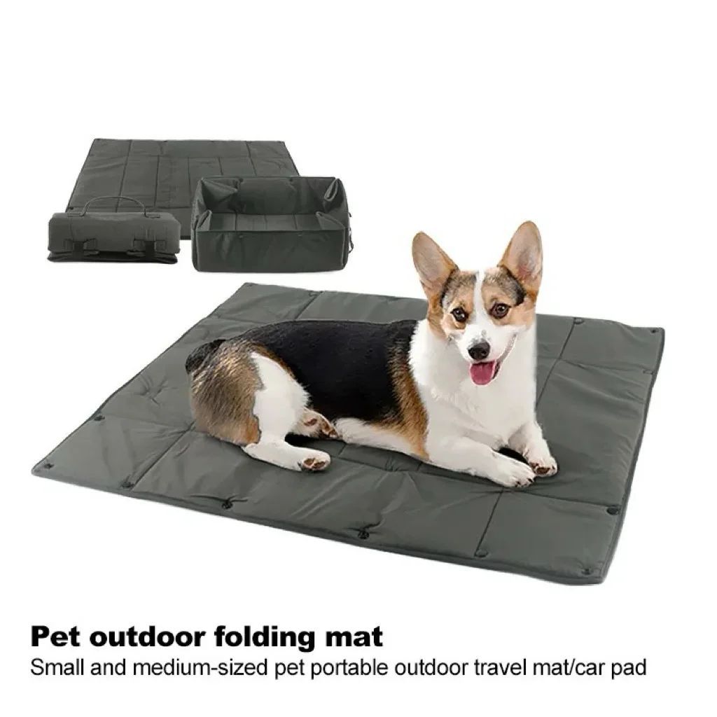 3-in-1 Portable Pet Travel Bed Carrier With Cushion
