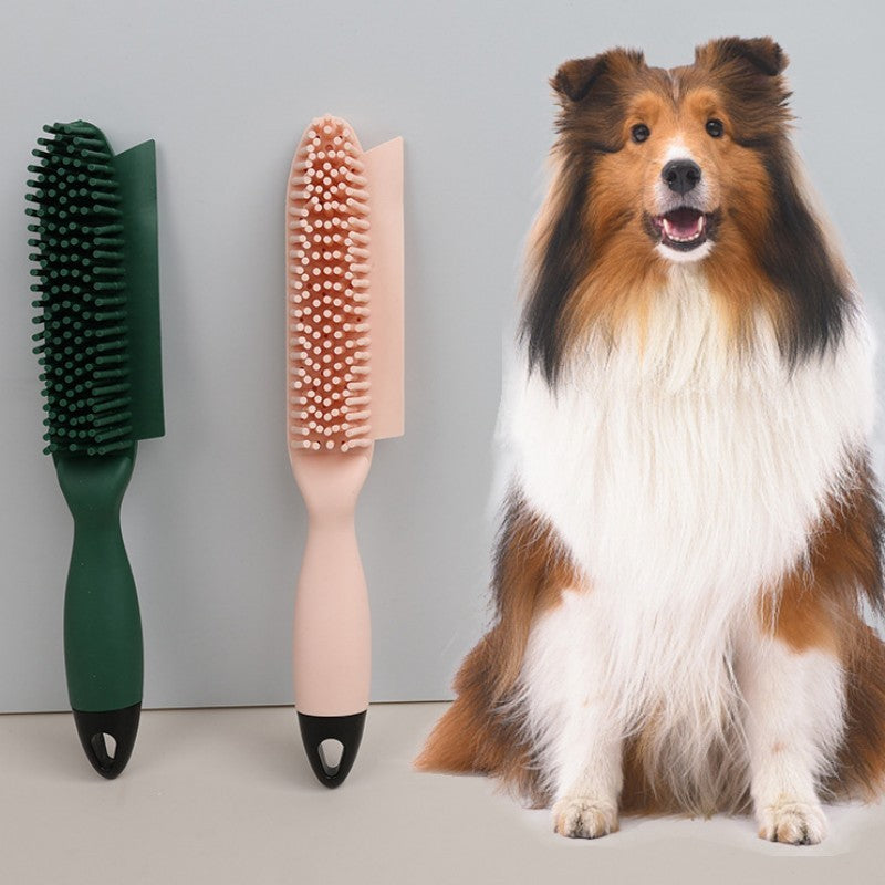 Pet Hair Remover Brush Grooming Comb And Massage Tool