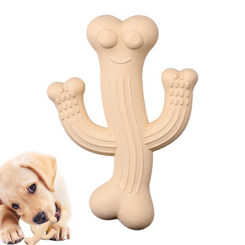 Durable Cactus-Shaped Interactive Pet Chew Toy