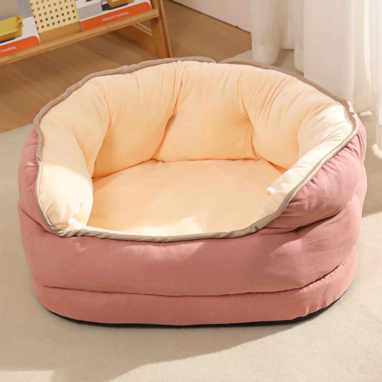 Plush Pet Sofa Bed Thickened Warm Washable Mattress