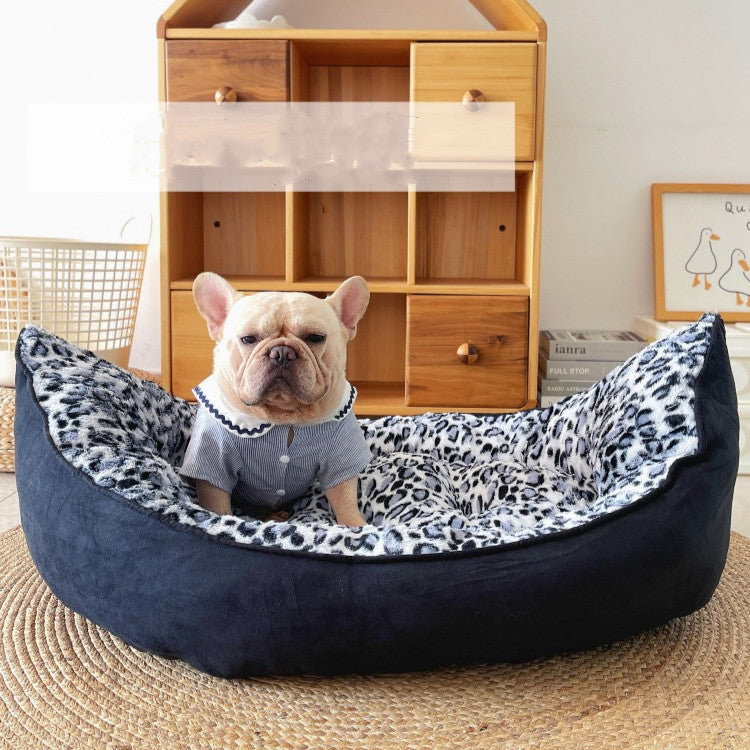 Thickened Plush Pet Sofa Bed Mat