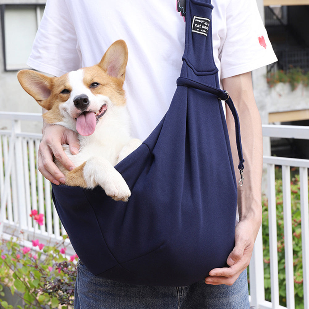 Portable Pet Carrier Bag Comfortable Shoulder Sling Tote