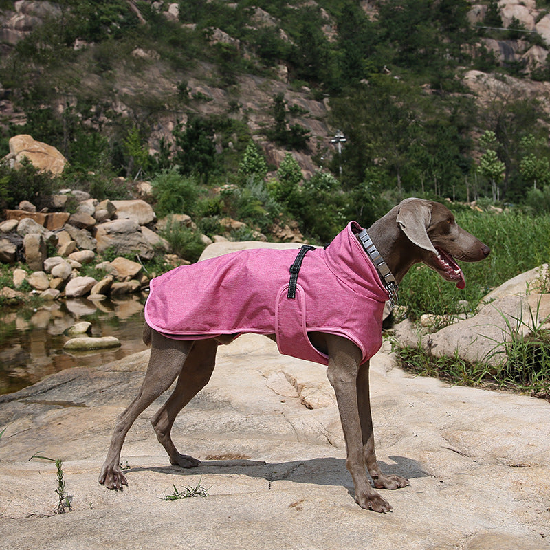 Insulated Pet Shell Jacket Winter Outdoor Ski Suit