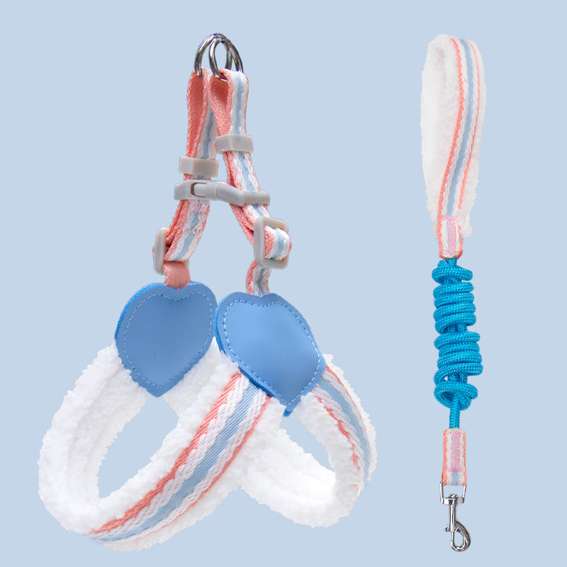 Breathable Summer Pet Harness Vest With Leash