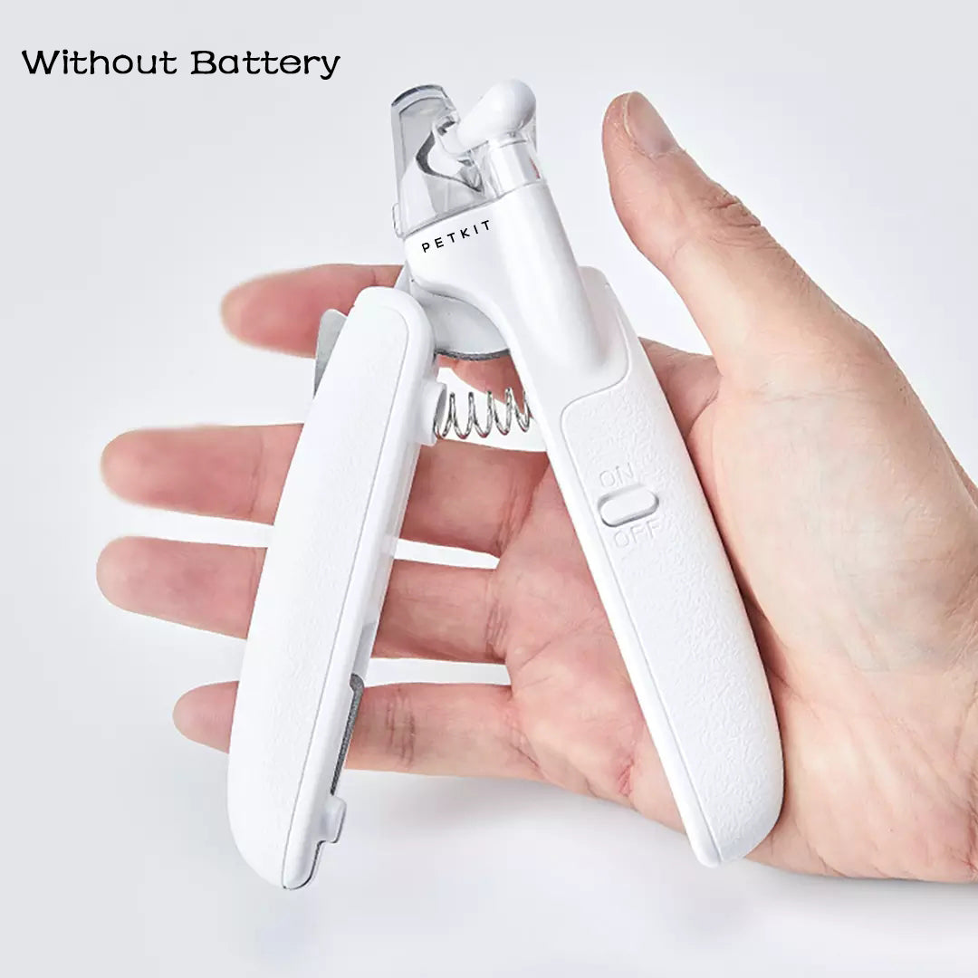 Professional Pet Nail Clipper Scissors With LED Nail Trimmer