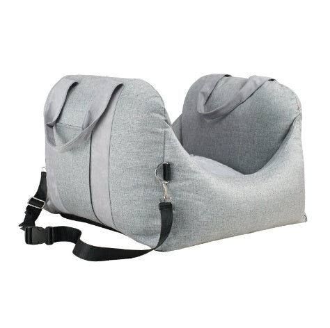 Waterproof Portable Pet Car Seat With Safety Mesh
