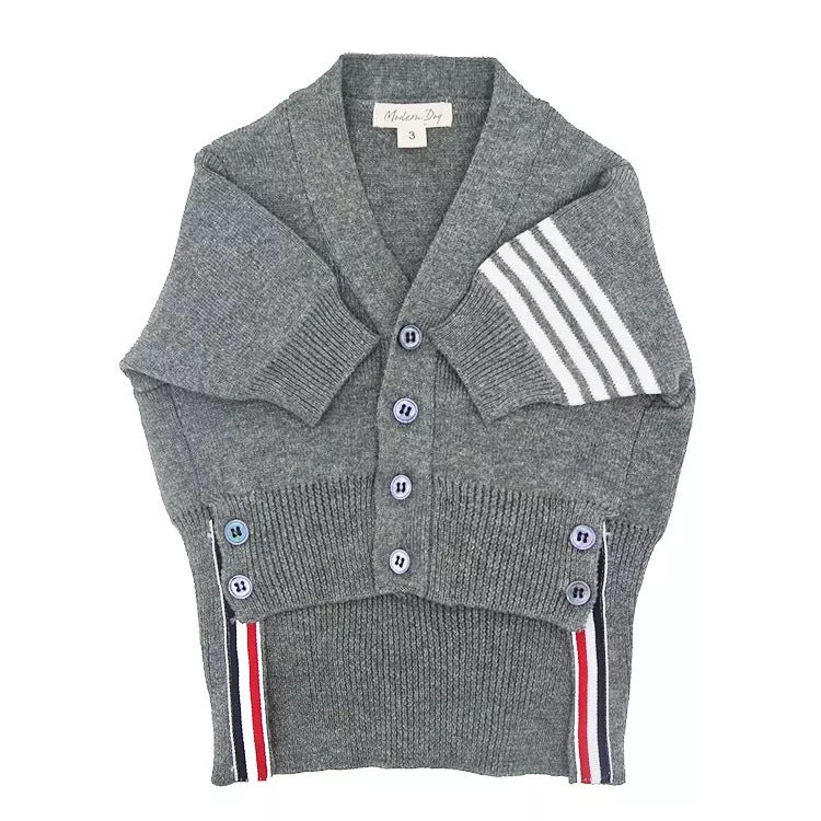 Pet Cardigan Knit Sweater For Comfortable Wear