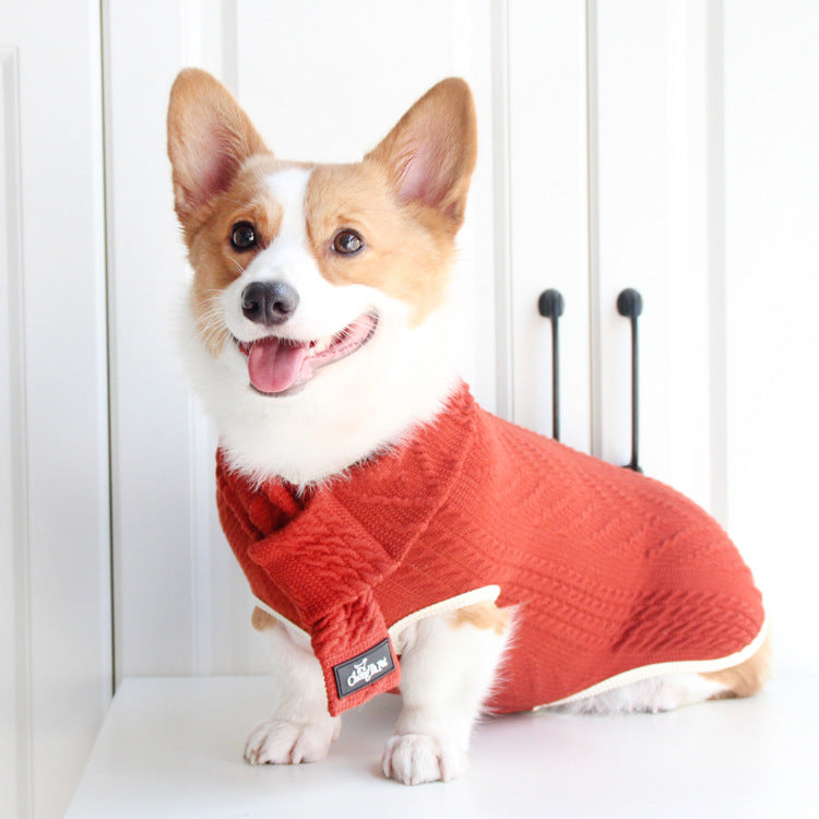 Vintage Twist Pet Knit Sweater