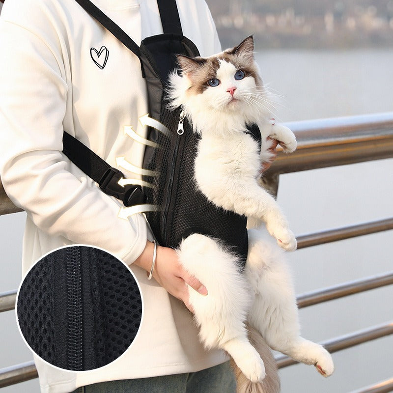 Breathable Adjustable Pet Carrier Backpack For Travel