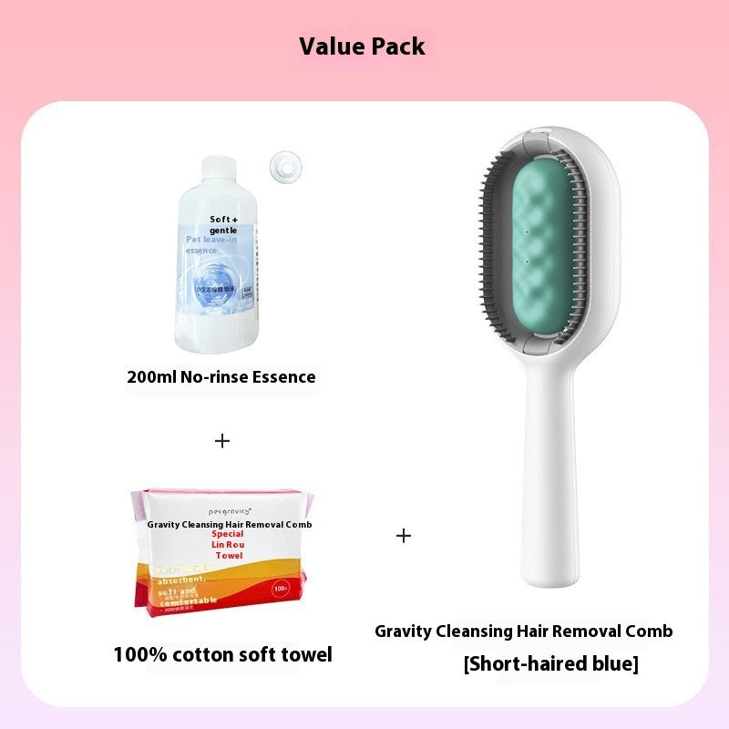 Pet Dematting Grooming Brush Hair Remover Comb