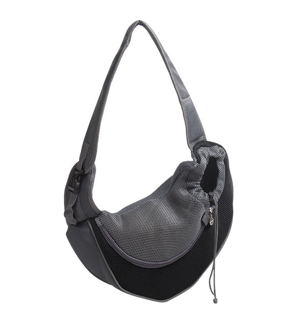 Outdoor Mesh Pet Carrier Bag Comfortable Travel Shoulder Tote
