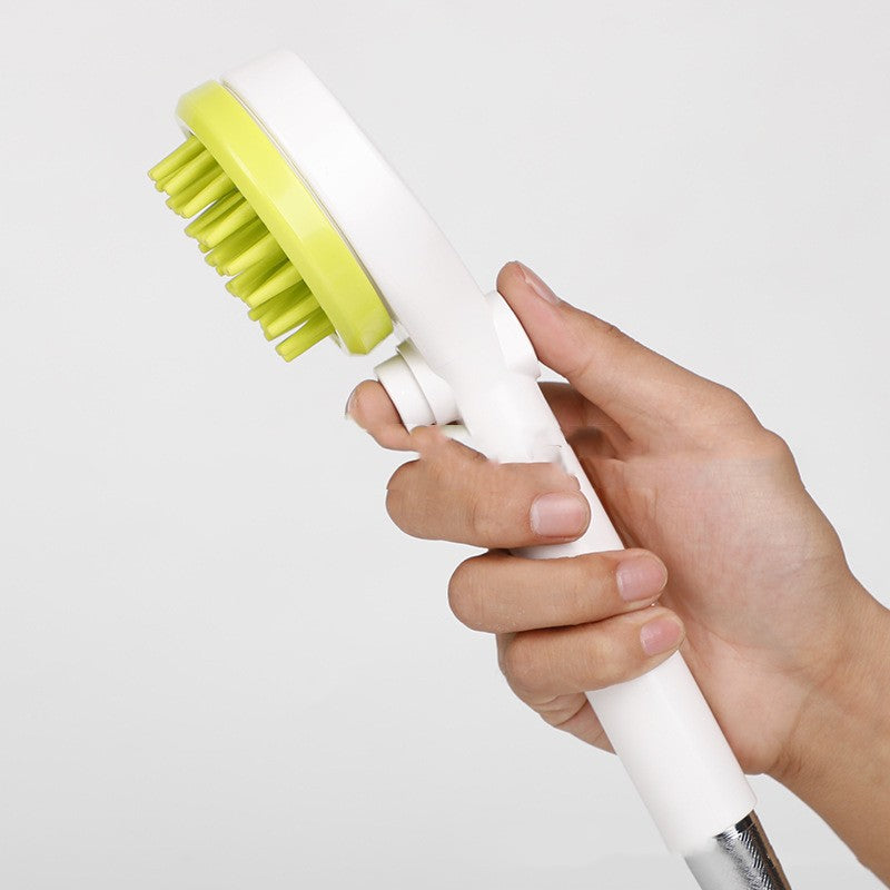 Pet Bath Massage Comb Grooming Cleaning Brush