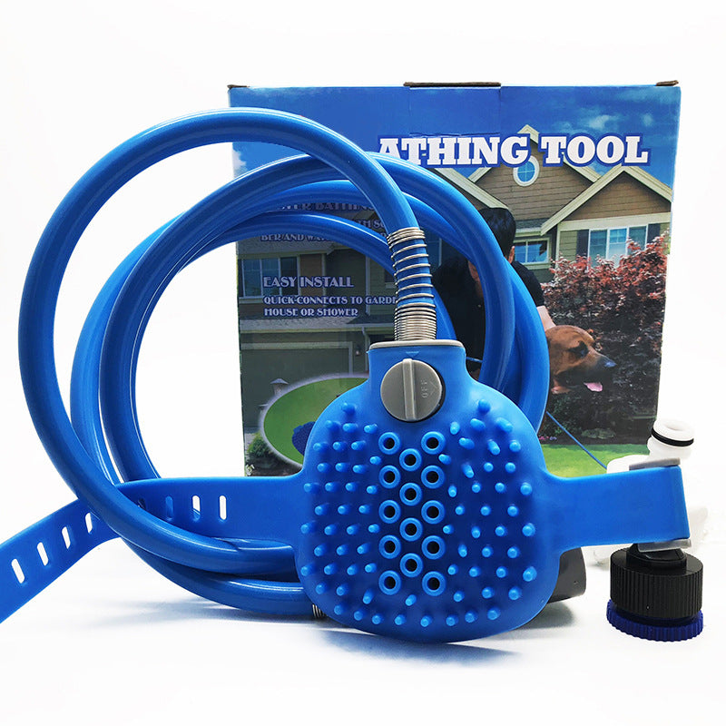 Outdoor Pet Bath Brush For Cleaning And Grooming