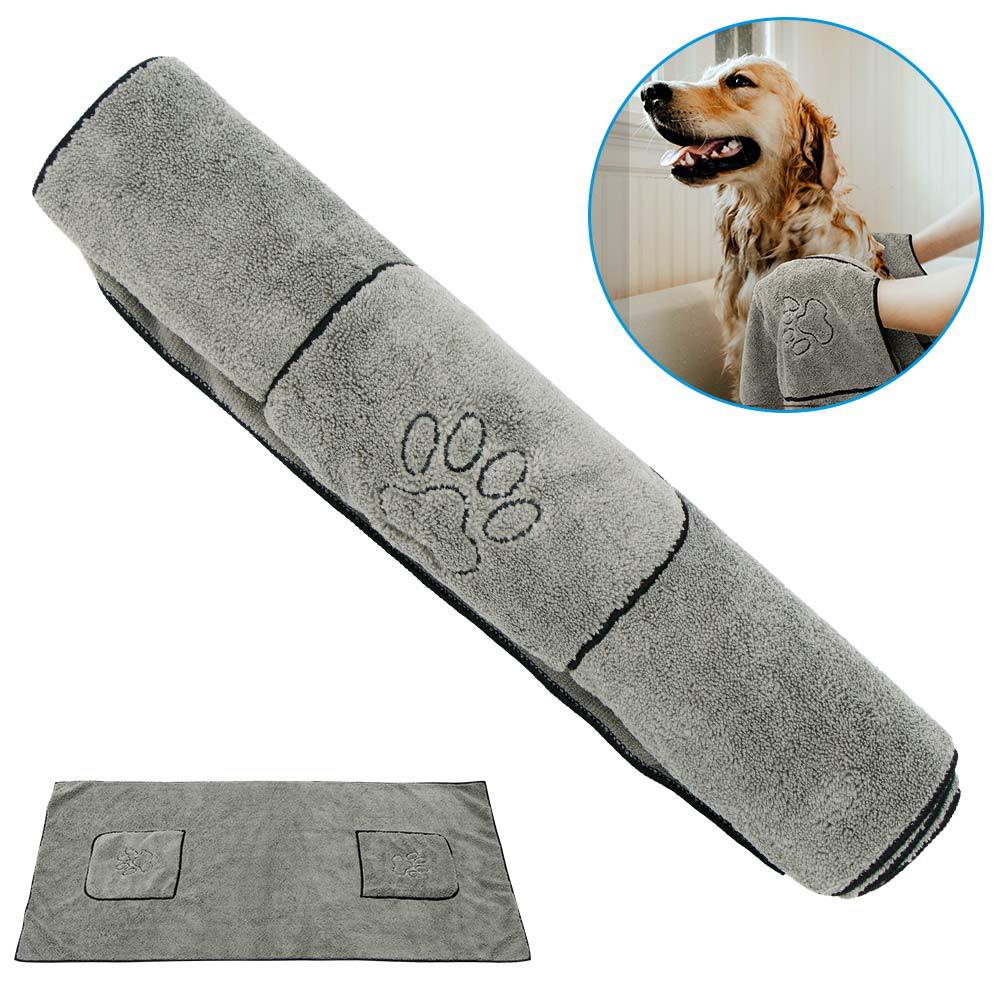 Super Absorbent Large Pet Bath Towel Robe
