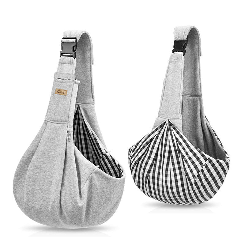 Breathable Pet Travel Sling Carrier For Outdoor Use