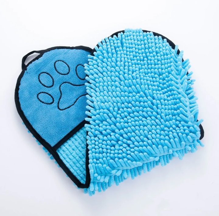 Quick-Dry Absorbent Pet Bath Towel Robe