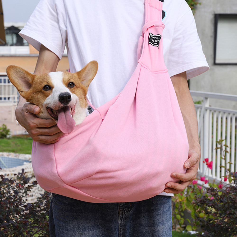 Portable Pet Carrier Bag Comfortable Shoulder Sling Tote