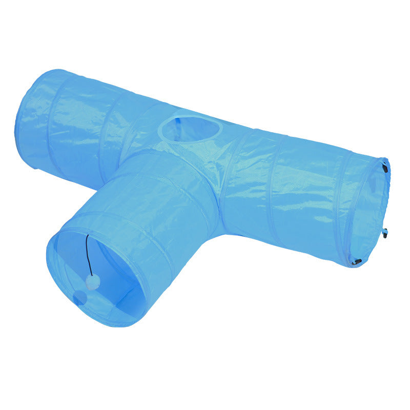 Foldable Pet Cat Tunnel Climbing Toy