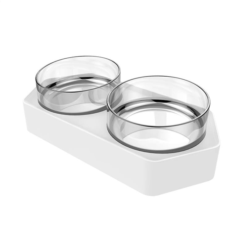 Ceramic Double Pet Bowl Water And Food Holder