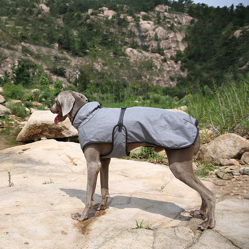 Insulated Pet Shell Jacket Winter Outdoor Ski Suit