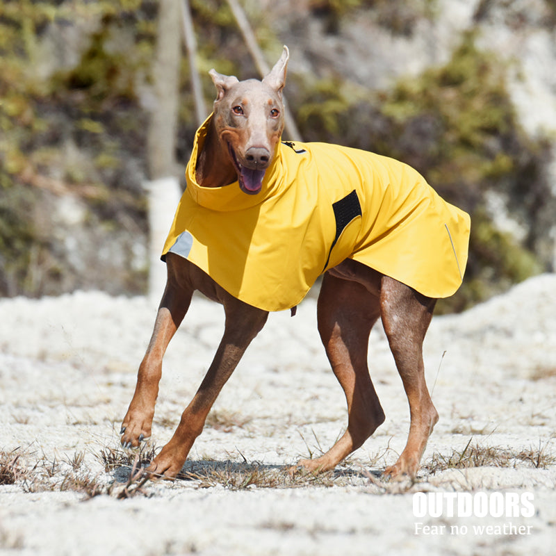 Waterproof Windproof Pet Shell Jacket Raincoat